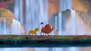 Hakuna Matata No Worries  SimbaTimon Pumbaa Hakuna Matata SCENE   The Lion King 1994 [upl. by Ecertak]