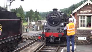 North Yorkshire Moors Railway part 3 Levisham Station 2262017 [upl. by Eidoj769]