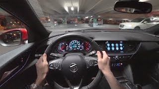 2018 Buick Regal GS  POV Night Drive Binaural Audio [upl. by Leidgam]