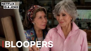 Grace and Frankie  Season 7 Bloopers  Netflix Is A Joke [upl. by Enos]