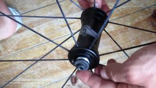 HOW TO Adjust Campagnolo Hubs [upl. by Nnylirak]