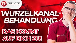 Wurzelbehandlung Der ganze Ablauf erklärt im Video inkl LIVE Behandlung am Schneidezahn [upl. by Adnovaj]