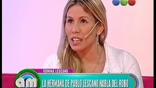 ROMINA LESCANO ENTREVISTA EN AM LA ESTAFA [upl. by Asilem537]