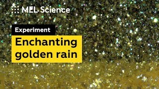 How to make golden crystals quotGolden rainquot experiment [upl. by Bland]