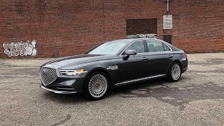 2021 Genesis G90 Review [upl. by Binnie851]