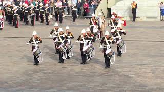 Royal Marines School of Music  Guildhall Beat Retreat 2019 [upl. by Gastineau480]