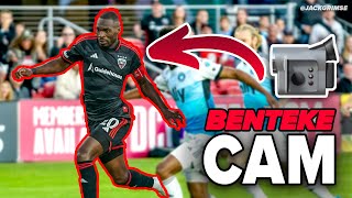 Christian Benteke Cam 📹⚽  DC United vs Charlotte FC [upl. by Xyla]