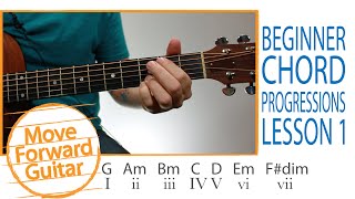 Guitar for Beginners  Chord Progressions Theory  Lesson 1 [upl. by Muller]