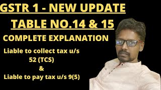 Important Update for ecommerce seller in GSTR 1 Filling from Jan 2024  Table 14 amp Table 15 of GSTR1 [upl. by Lerad]