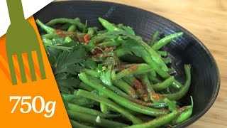 Recette de Haricots verts au beurre  750g [upl. by Ubald469]