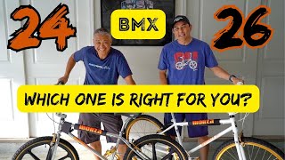 24quot or 26quot BMX Cruiser Which One is Right for You [upl. by Aikemat]