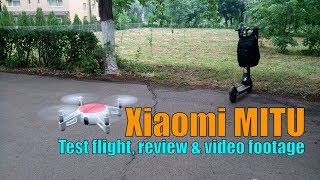 Xiaomi MITU Mini Drone  Full Review with Video Footage [upl. by Sochor529]