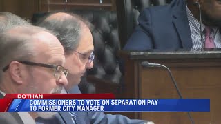 City set to vote on separation pay to former city manager [upl. by Nesnar982]