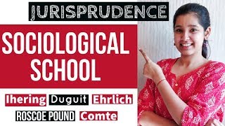 Sociological School of Jurisprudence  In Hindi [upl. by Fougere]