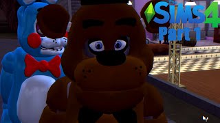 Sims 4 FNAF  A New Beginning To Freddy Fazbears Pizza Part 1 [upl. by Eidnew623]