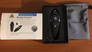 BEBONCOOL Wireless Presenter Remote [upl. by Hgiel]