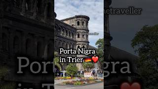 Porta Nigra in Trier Germany 🇩🇪 trier [upl. by Nnayllek]