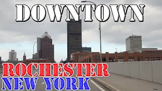 Rochester  New York  4K Downtown Drive [upl. by Lessig]