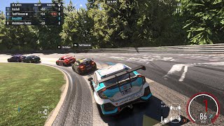 Honda Civic Battling it Out at the Nordschleife in TCR Forza Motorsport [upl. by Yak]