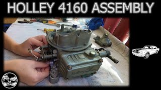 Holley 4160 Carburetor  Reassembly [upl. by Camfort]