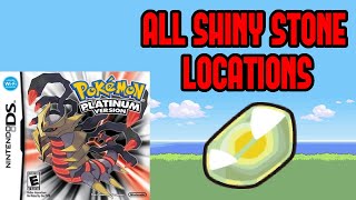 Shiny Stone Locations  Pokemon Platinum [upl. by Tanya]