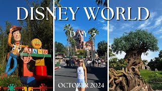 DISNEY WORLD  DAY 5  Hollywood Studios Animal Kingdom amp Happily Ever After [upl. by Brew]