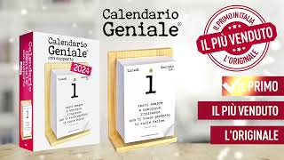 Idea Regalo originale Calendario Geniale 2024  Il Primo il più venduto il più apprezzato [upl. by Lrae]