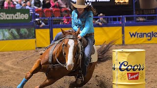 NFR BARREL RACING 2023 ROUND 7 [upl. by Ellasal801]