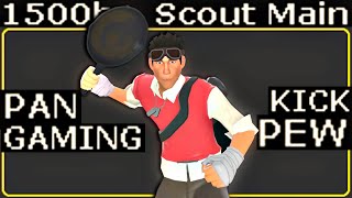 The Pan Fiend🔸1500h Scout Main Experience TF2 Gameplay [upl. by Akoyn]