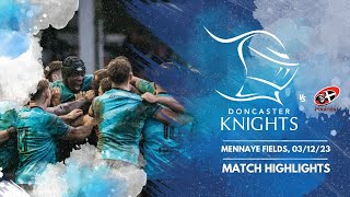 Match Highlights  Championship Rugby Round Six  Cornish Pirates 2839 Doncaster Knights [upl. by Thedric]