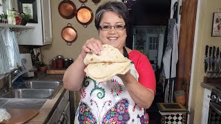 FLOUR TORTILLAS  Step By Step  Tortillas De Harina ❤️ [upl. by Rustie321]