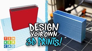 3D Print Your Own Designs for Free with Tinkercad [upl. by Bittner]