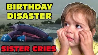 Kid Makes Baby Sister Cry On Her Birthday  Bounce House Disaster Original [upl. by Pepita131]