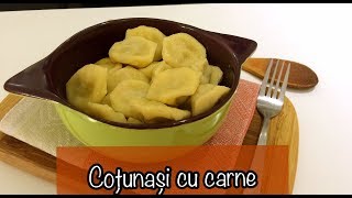 Coltunasi cu carne  Pelmeni  Katys Food [upl. by Alegna]