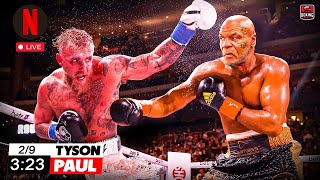 Jake Paul VS Mike Tyson FULL FIGHT HIGHLIGHT KNOCK OUT 2024 [upl. by Romanas]