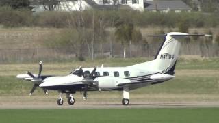 41714 Piper Cheyenne IV lands [upl. by Cherilynn]