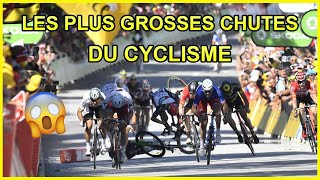 COMPILATION  LES PLUS GROSSES CHUTES DU CYCLISME 😱 [upl. by Ttenaj910]