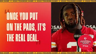 Ronald Jones “Once you put on the pads its the real deal”  Press Conference 729 [upl. by Tavi585]