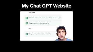 My Chat GPT website [upl. by Nirrol]