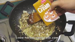 Easy Blue Cheese Cream Pasta Recipe  Macaroni [upl. by Ecnahoy]