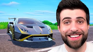 I Got Fortnite x Lamborghini EARLY [upl. by Notlimah]