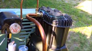 Old Sears Air Compressor Rebuilt [upl. by Gunilla292]