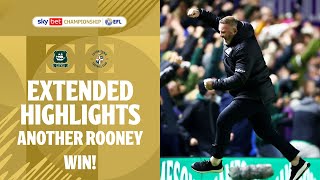 ANOTHER ROONEY WIN  Plymouth Argyle v Luton Town extended highlights [upl. by Marilin630]