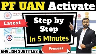 🔴New UAN activation online process 100 working  Activate UAN number [upl. by Harry]