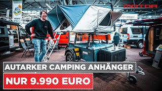 EINFACH GENIAL  Agus Camper OffroadAnhänger  Autarke Komplettlösung für 9990€  TC Leipzig 2021 [upl. by Tolland]