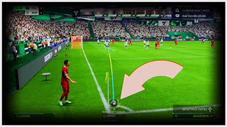 How to Score Directly from a Corner in EAFC 24 [upl. by Chun]