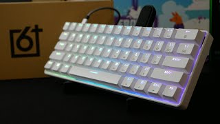 Unboxing  HK Gaming GK61 Gateron Optical Yellow  Fastest Gaming Keyboard in the World [upl. by Ttihw]