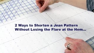 DIY Fast amp Easy Way to Shorten Jeans Length without Cutting  How to Shorten Jeans by Hand Tutorial [upl. by Bore702]