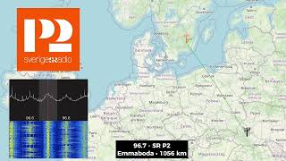 Tropo 967  SR P2  Emmaboda Sweden  1056 km  60 kW  24102024 [upl. by Noired]