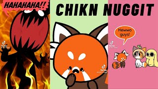 Funny chikn nuggit TikTok animation compilation May 2021 PART 1  chickn nuggit compilation tikok [upl. by Llertnek765]